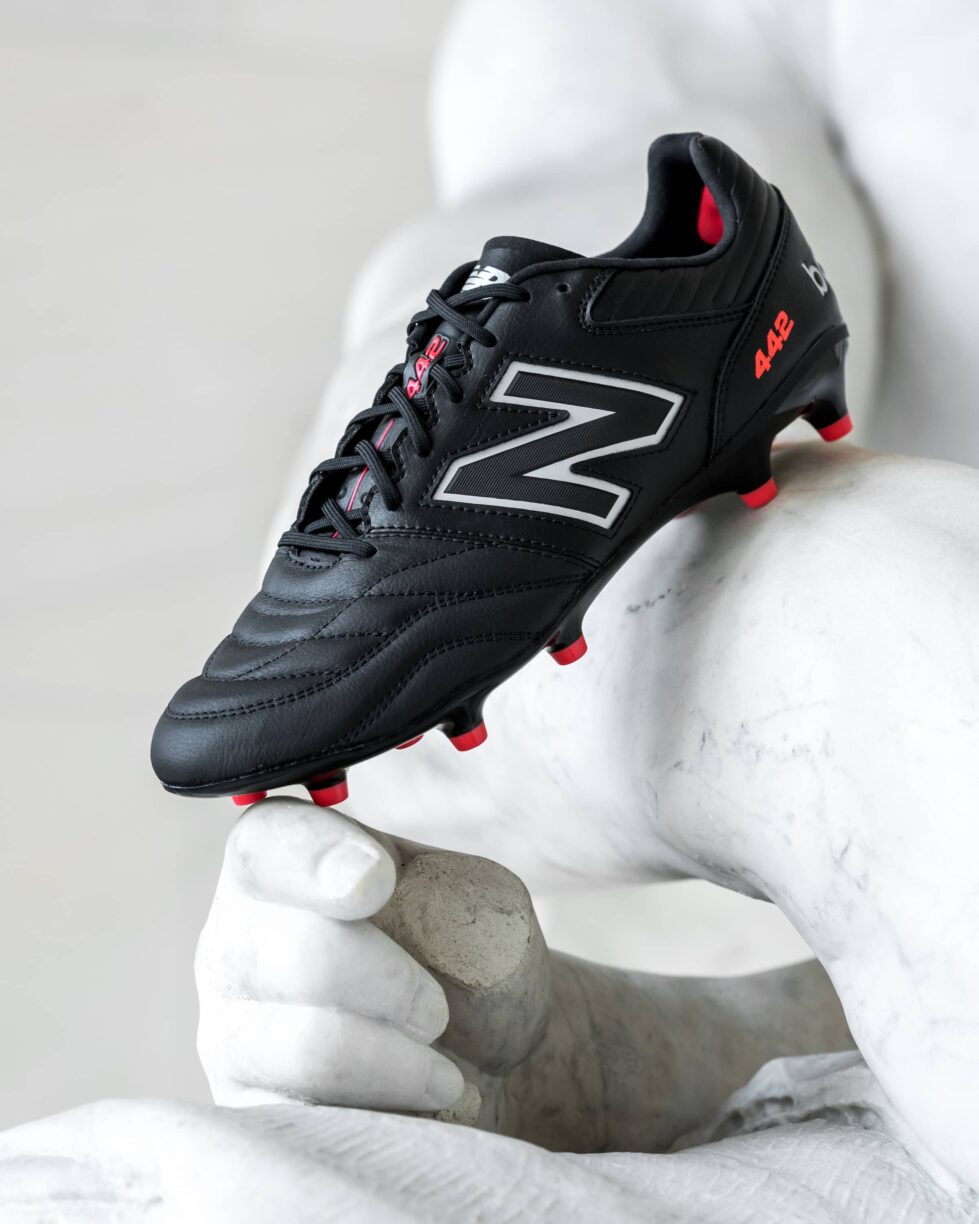 new balance 442 Black Football Boot 1 scaled e1650378460868