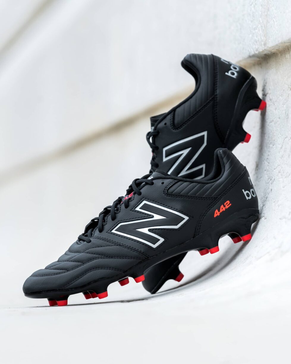 new balance 442 Black Football Boot 2 scaled e1650378507224