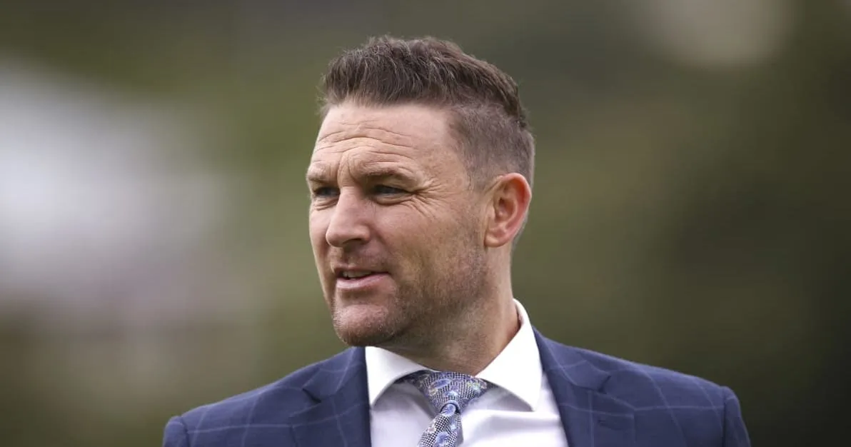 England Mens Test Head Coach Brendon McCullum