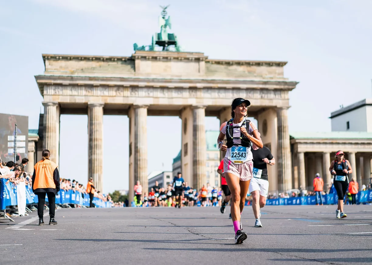 Berlin marathon runner