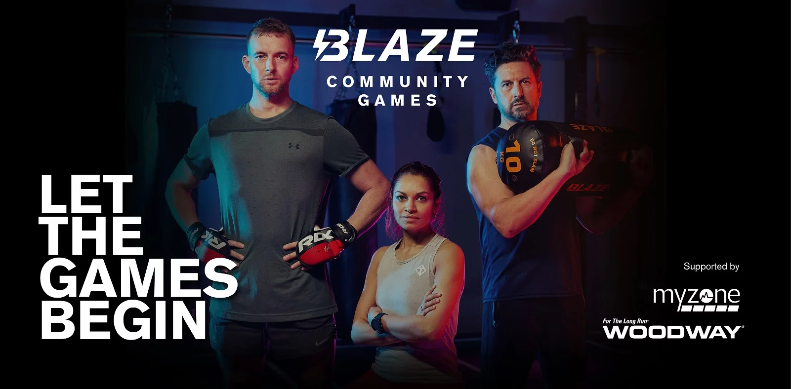 Blaze games poster