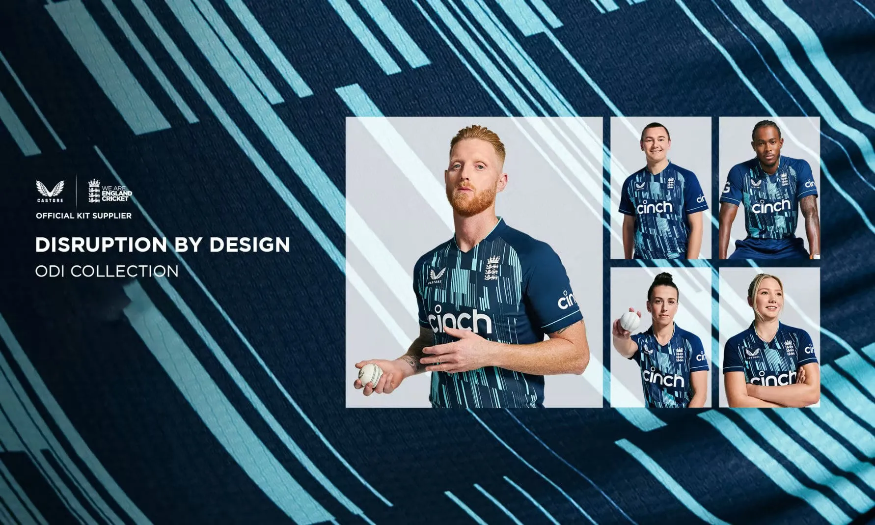 castore cricket collection shirts