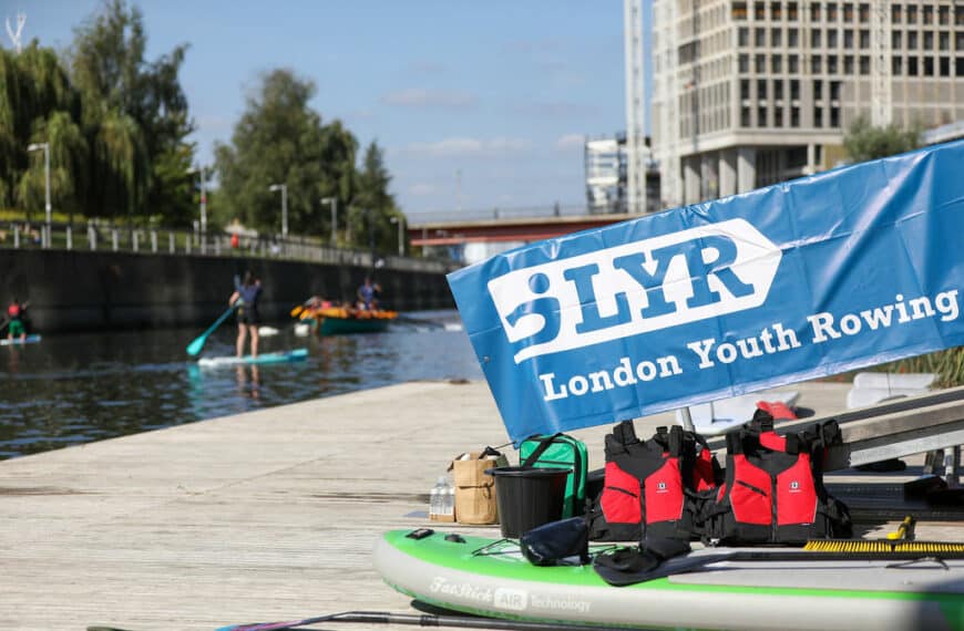 British canoeing partners with london youth rowing and sport england to launch active paddle