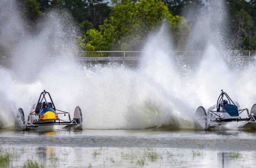 Max Verstappen And Yuki Tsunoda Head To Everglades For Swamp Buggy Racing