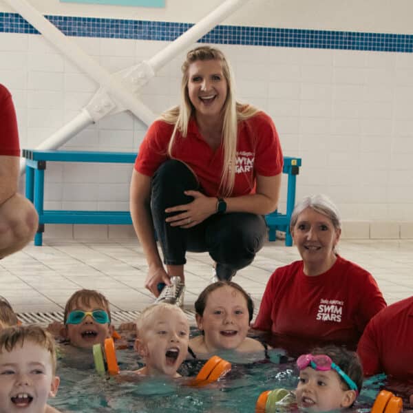 Youngsters at bannatyne club got to spend time with olympic medallist, becky adlington obe