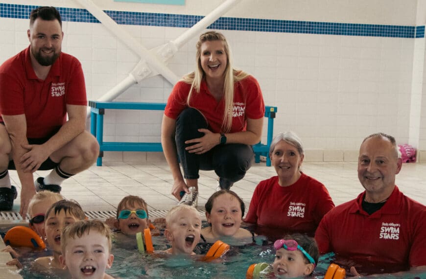 Youngsters At Bannatyne Club Got To Spend Time With Olympic Medallist, Becky Adlington OBE