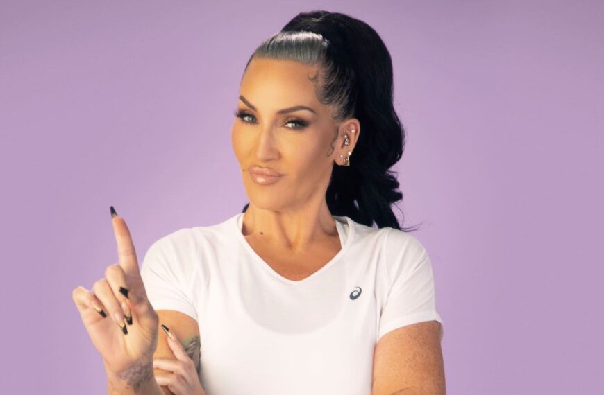 Michelle visage has finally found the joy in working out for her mind, body and soul