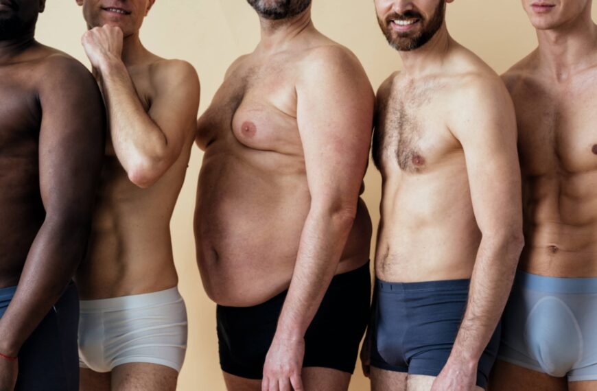 Shirtless guys with different age and body wearing boxers underwear scaled
