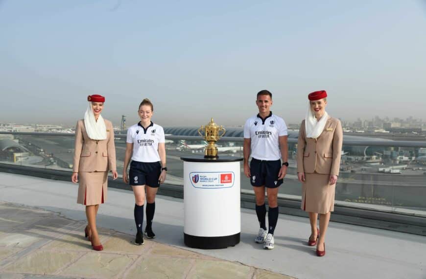 Emirates And World Rugby To ‘Fly Better’ At Rugby World Cup 2023 and 2027