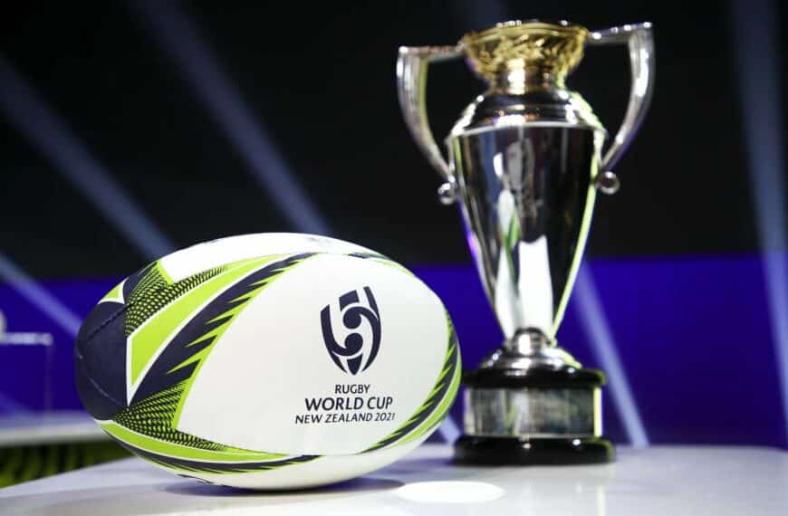 rugby world cup and ball
