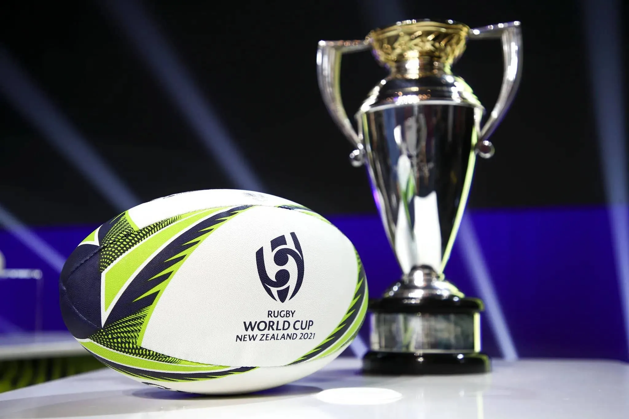 rugby world cup and ball