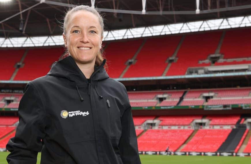 Lioness Legend Casey Stoney On Giving All Kids The Opportunity To Try Football