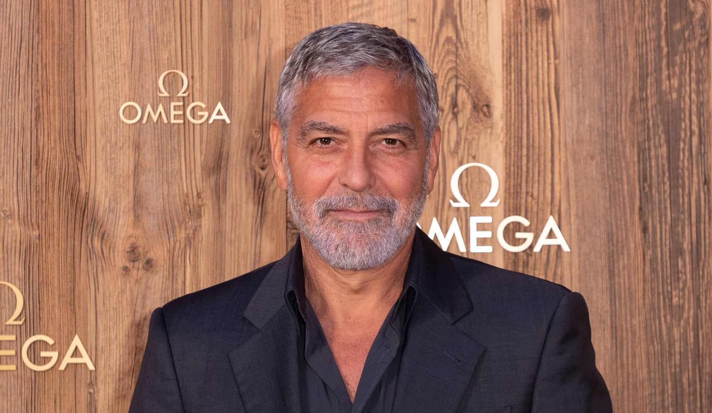 George clooney at omega masters