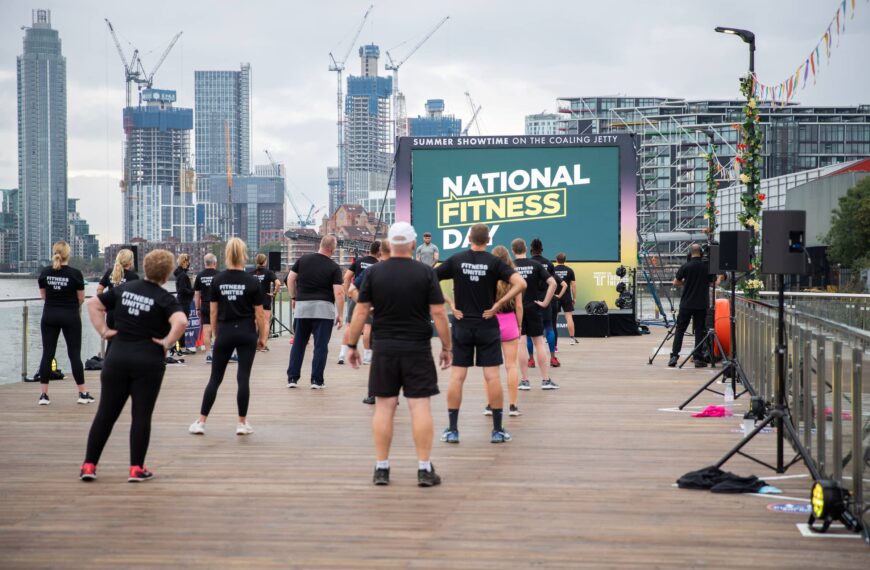 One Month To Go! Plans Gather Pace For National Fitness Day 2022 As Sector Unites To Help Nation Prioritise Health And Wellbeing