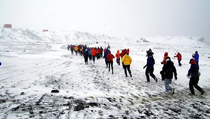 Once-In-A-Lifetime Race Across Antarctica Marathon