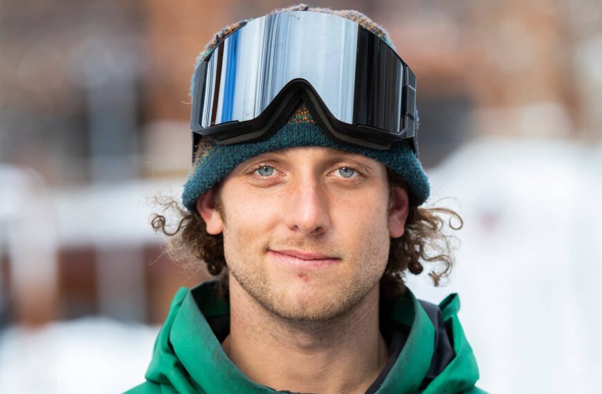 Ben Ferguson poses for a portrait during the Natural Selection Tour at Jackson Hole Mountain Resort