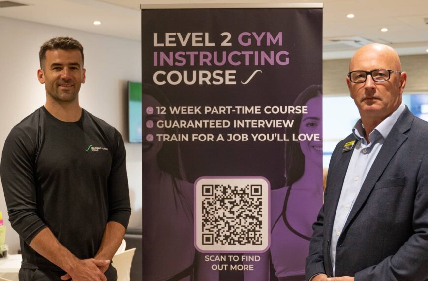 Bobby McGuane, fitness tutor with Simon Doyle Bannatyne Group head of training and development