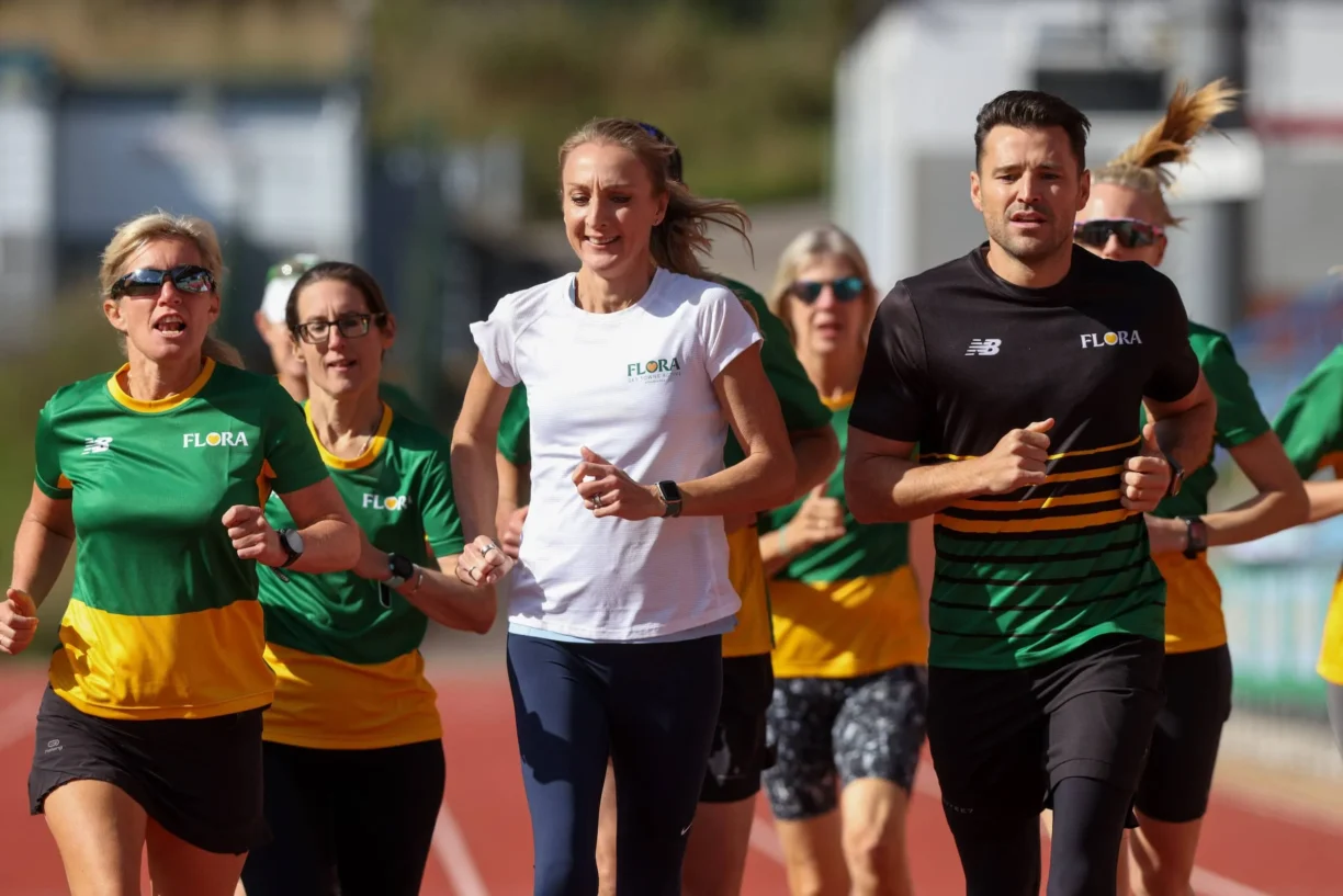 Mark Wright And Paula Radcliffe