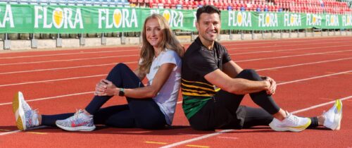Paula Radcliffe and Mark Wright