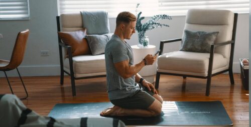 yogi checks Pliability phone app