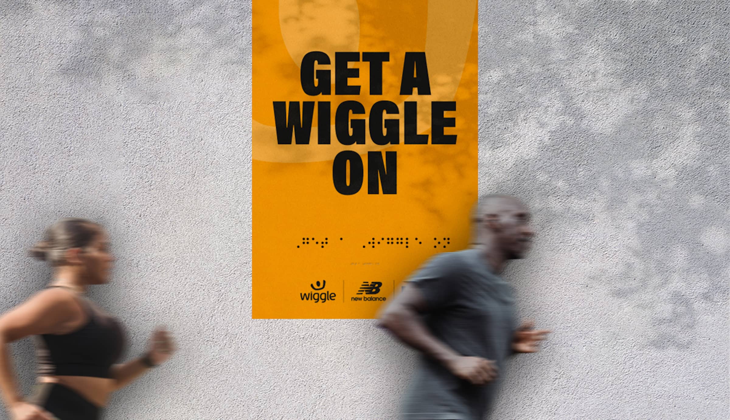 Wiggle x new balance braille banners