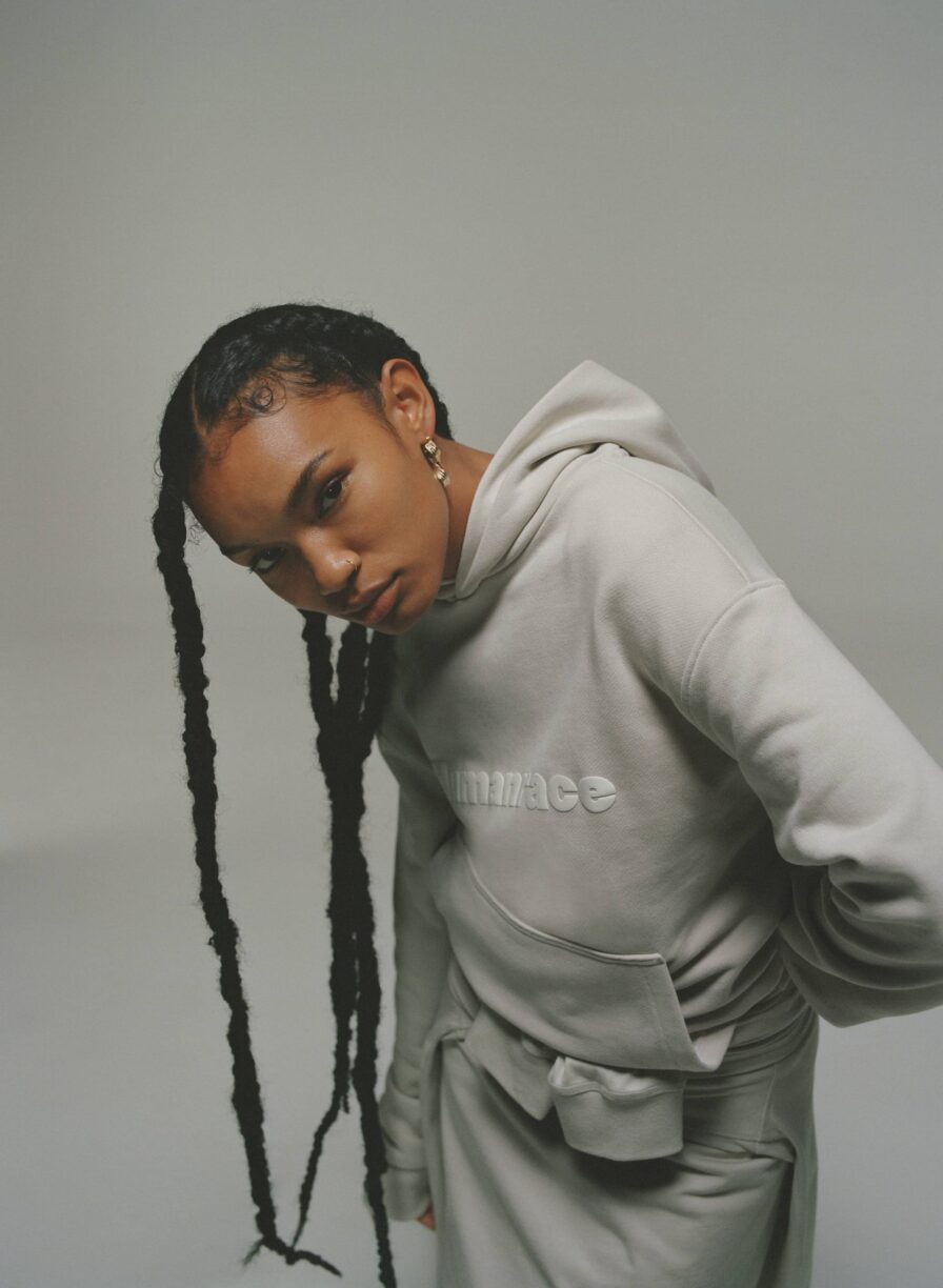 adidas original model wearing pharrel williams humanrace