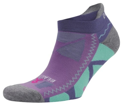 Balega purple sock