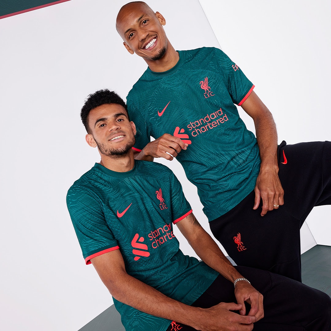 Liverpool players in 2022:23 3rd kit