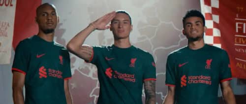 liverpool players in 3rd kit 2022:23