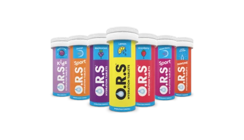 ors hydration tablet tubes