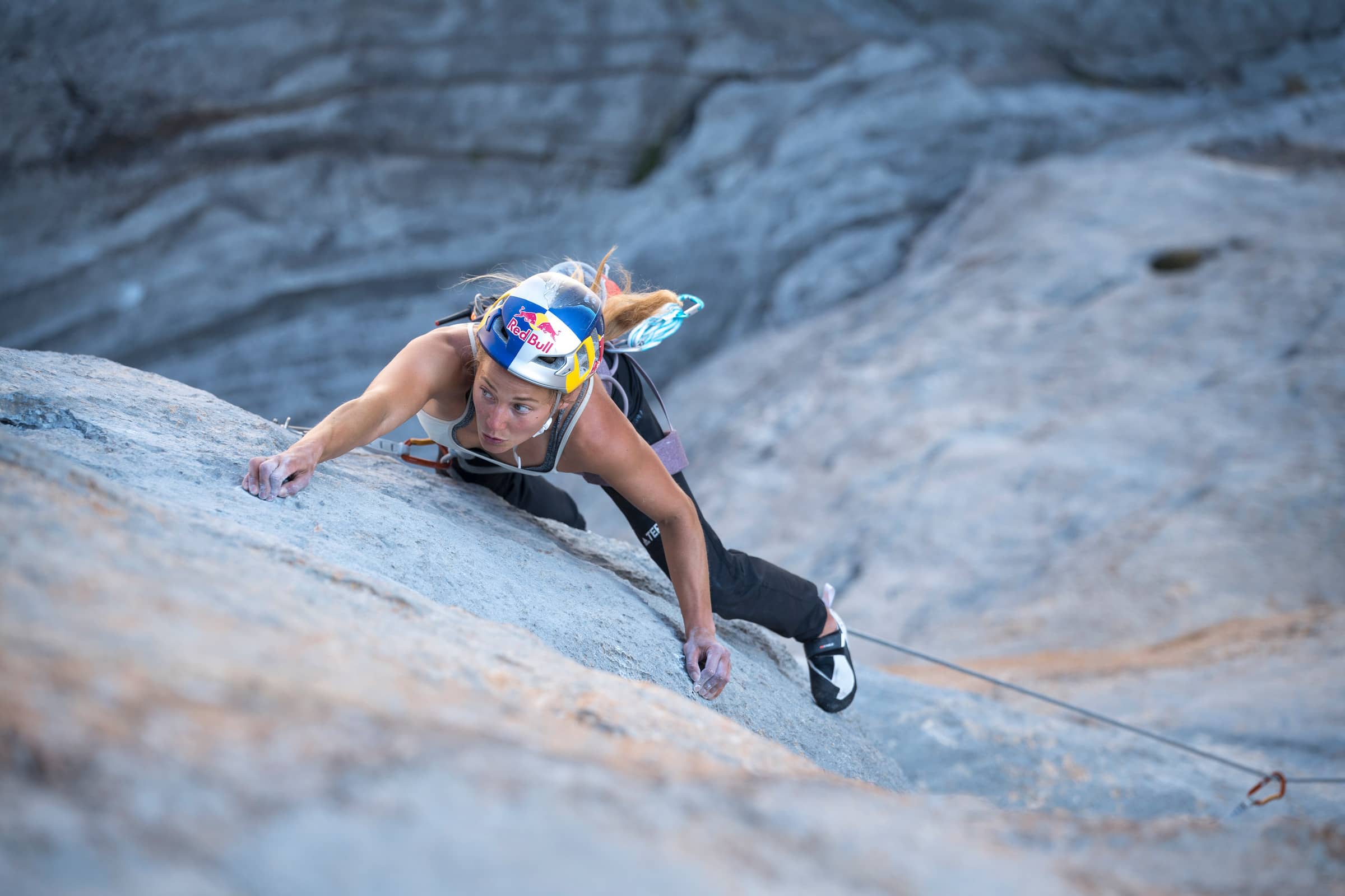 Sasha digiulian heads first all-female team to scale imposing rayu route