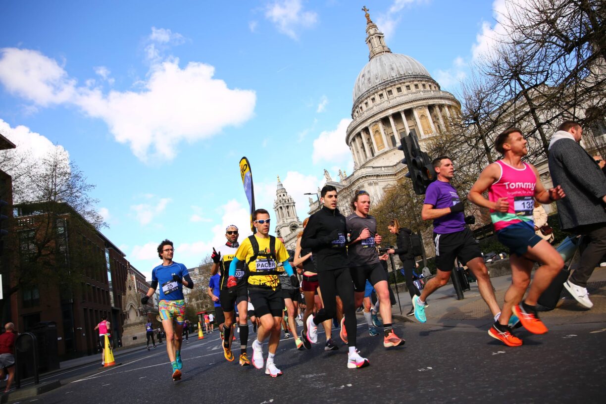 London landmark st pauls cathedral half marathon