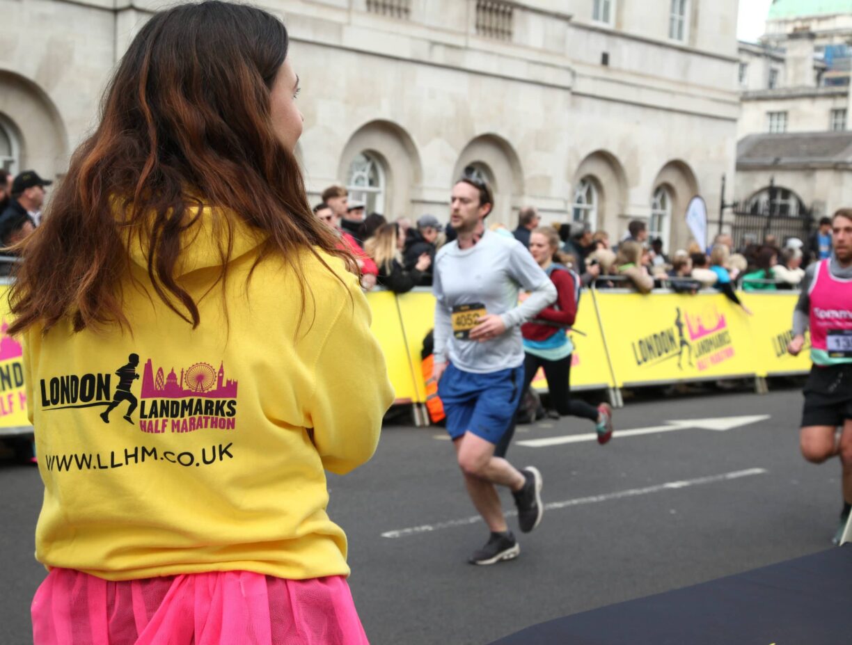 London landmarks half marathon cheered on by organisers