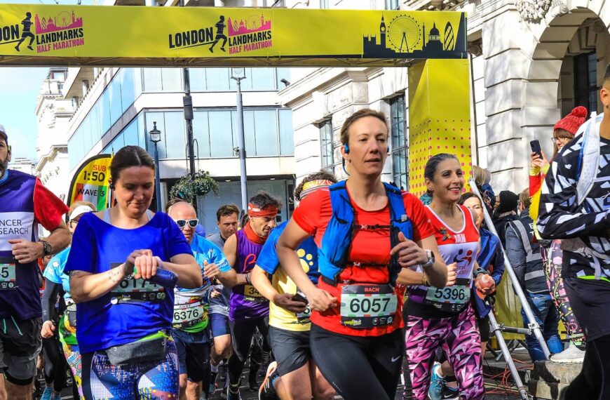 London Landmarks race goers Half Marathon