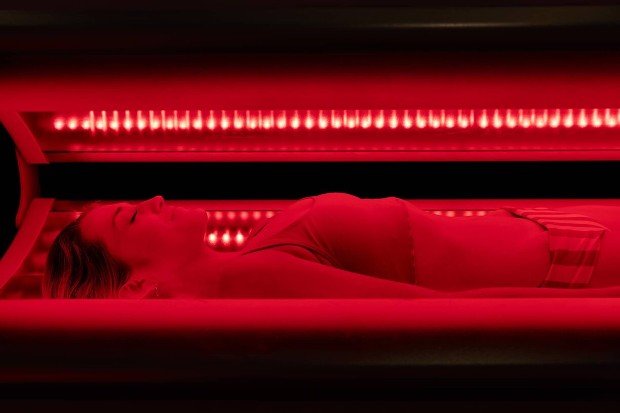 Red light therapy at pga catalunya golf and wellness retreat