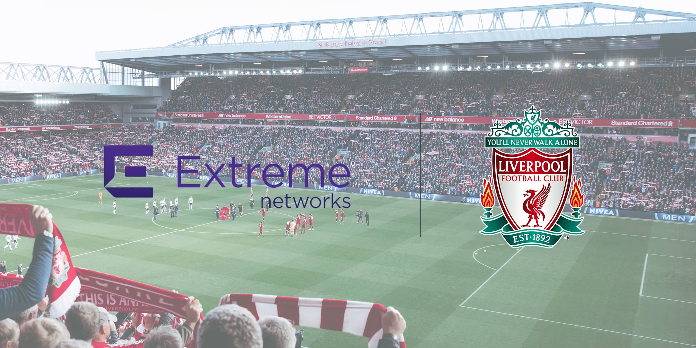 Extreme networks wifi liverpool fc