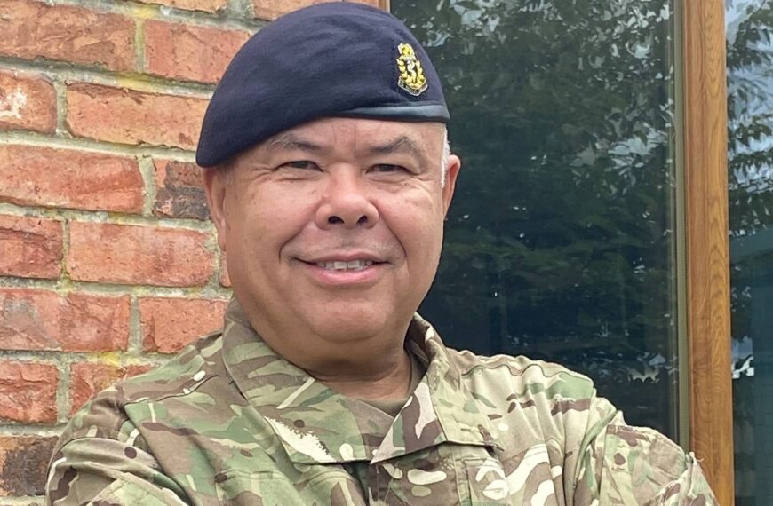 Sir Jonathan Van-Tam MBE Announced as Honorary Colonel For Medial Support For The Army Cadet Force (ACF)