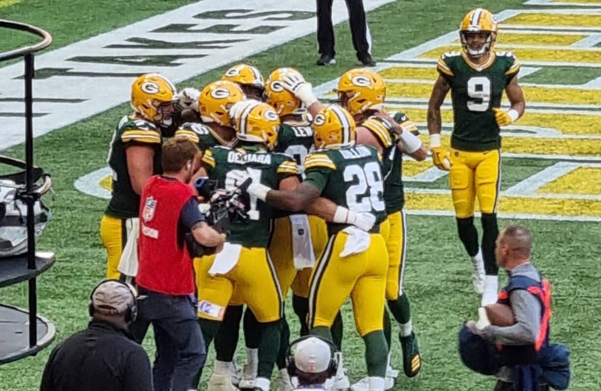 packers celebrate