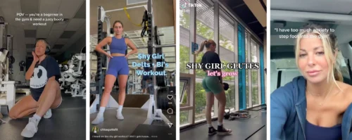 shy girl tiktok workouts