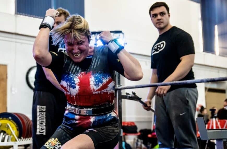 Powerlifting Star Kelly Clark, To Compete For England In Commonwealth Championships In New Zealand