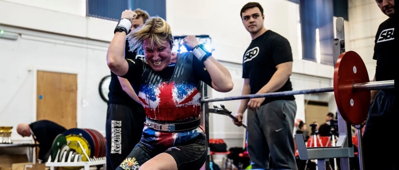 kelly clark commonwealth games powerlifting