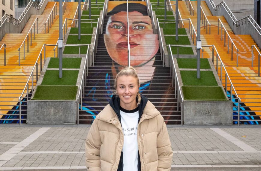 Leah Williamson Celebrates Inclusive Football Spaces With Tribute Portrait Unveiling At Wembley Stadium