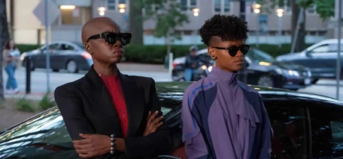 SHURI Lab Look Reflect at night OKOYE Bodysuit Techfit