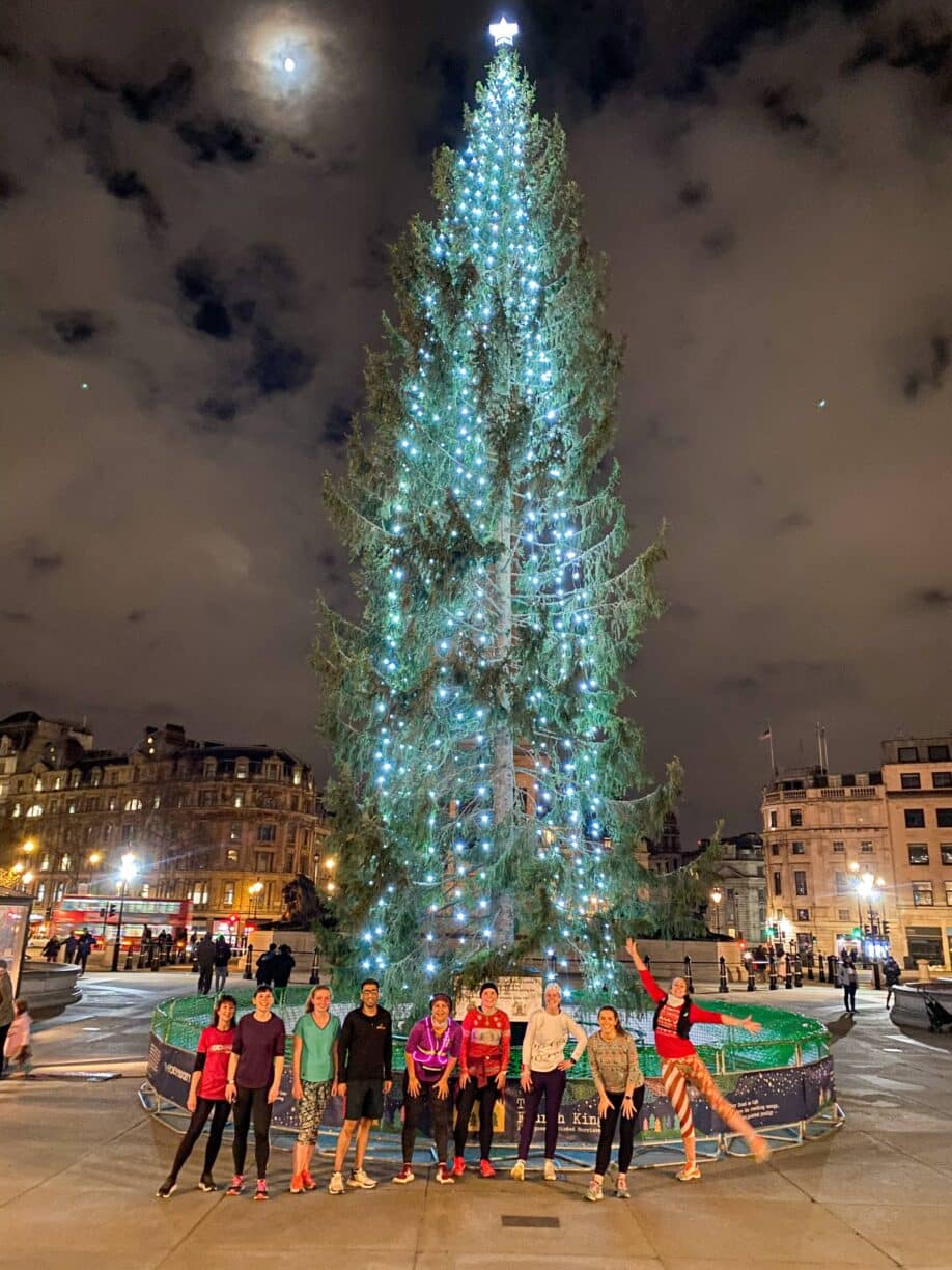 Westin london city announce that its rise & run christmas lights