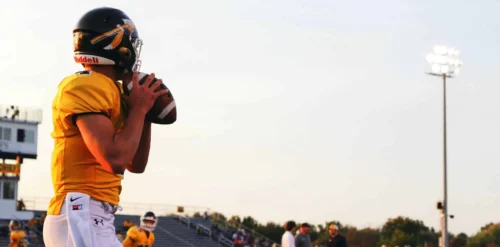 american footballer quarterback