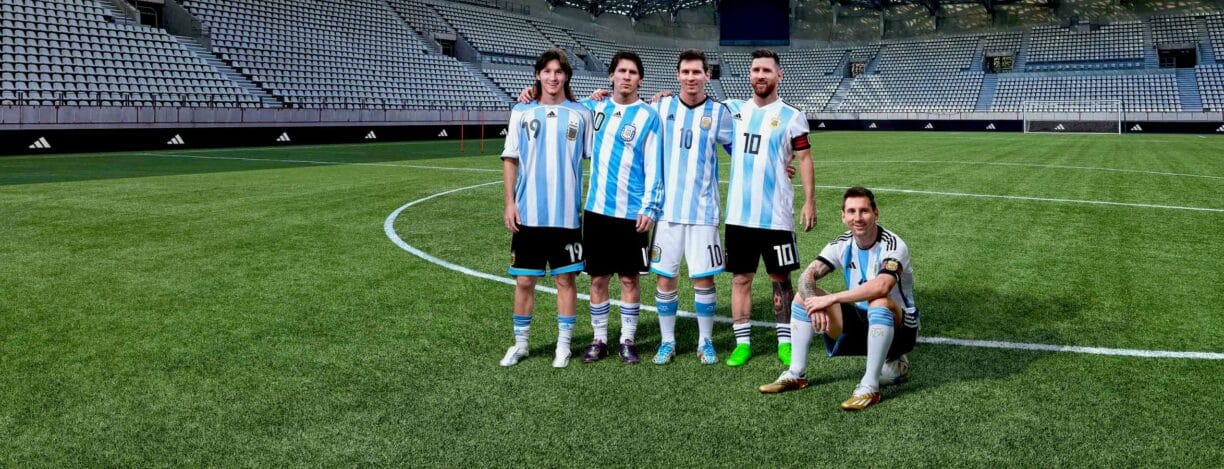 lionel messi through the years