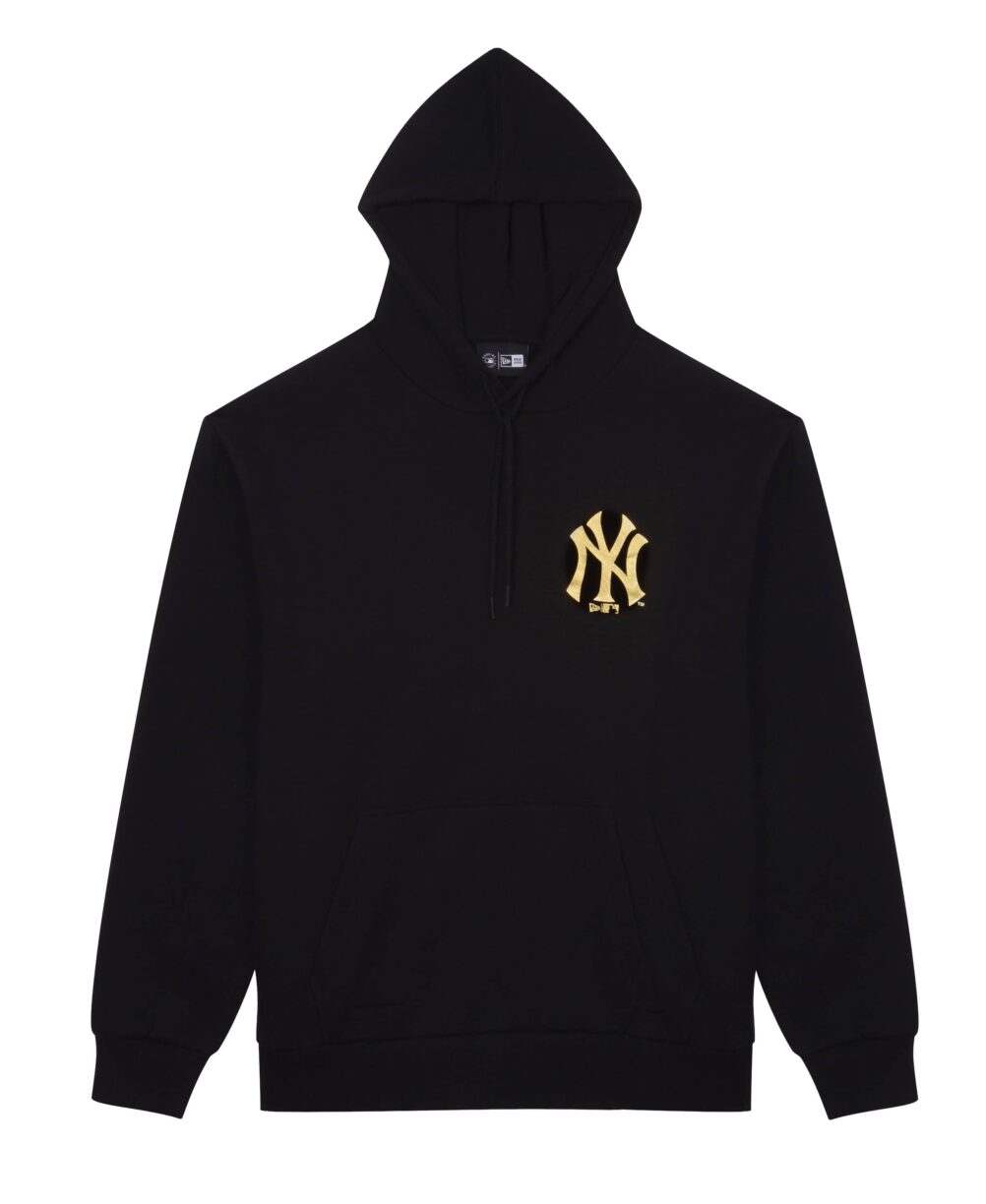 new era mlb metallic hoodie