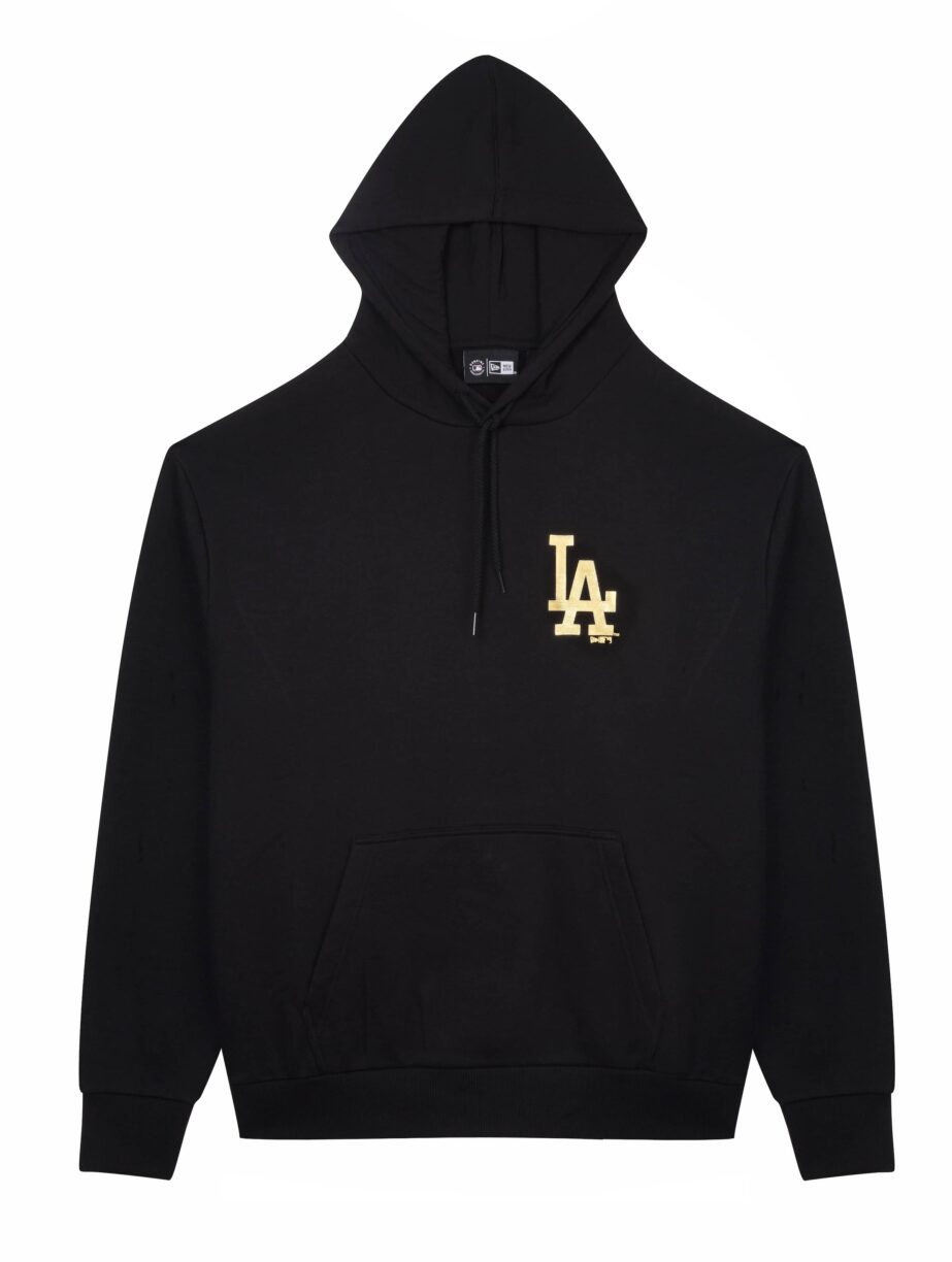 new era mlb metallic la hoodie