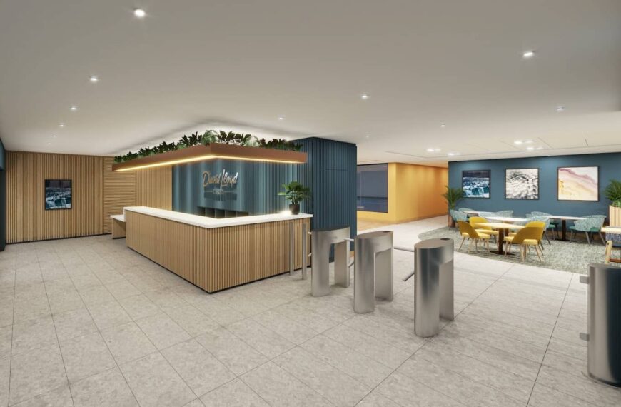 David Lloyd Bicester reception