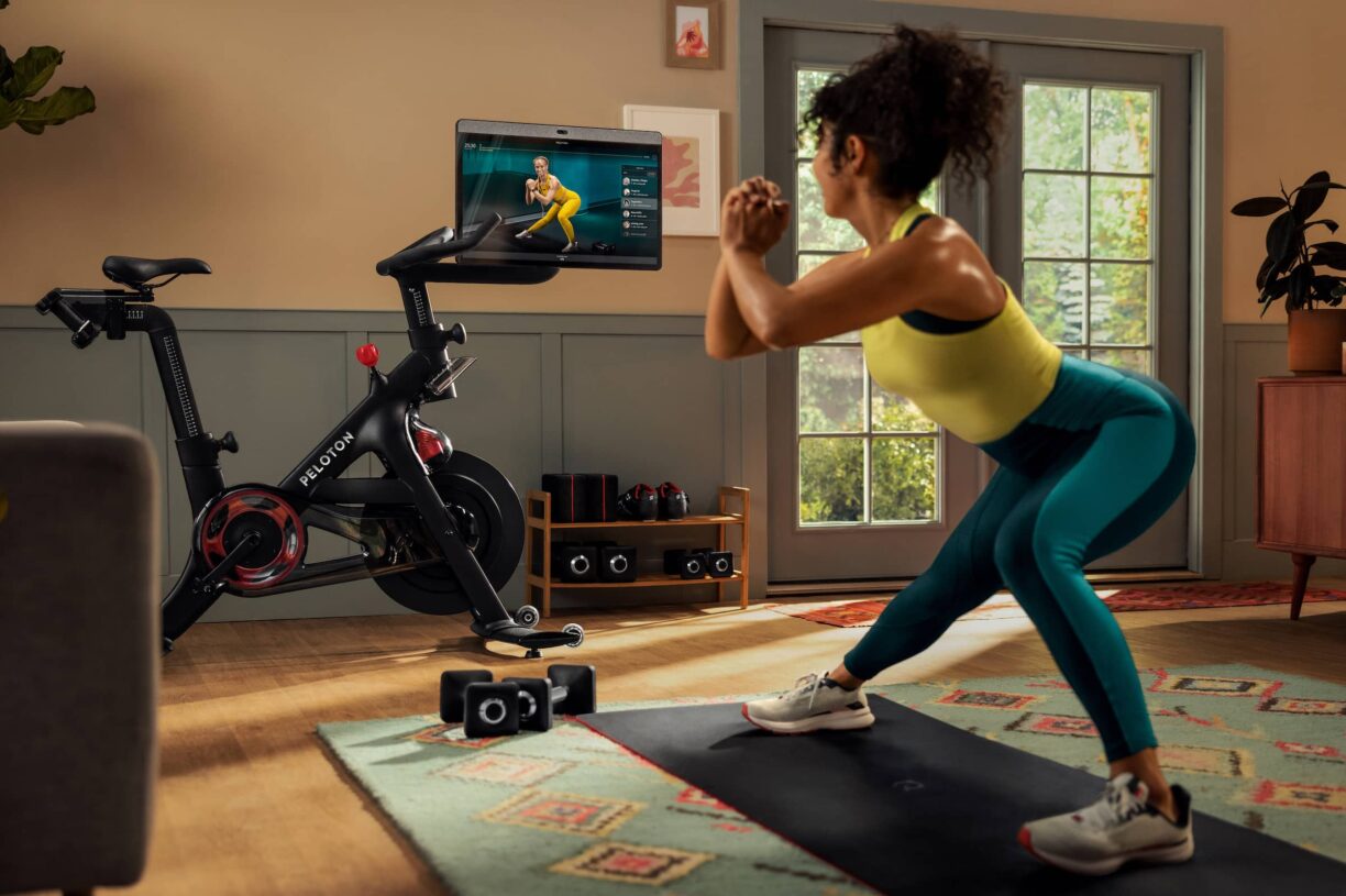 peloton fitness athlete exercises